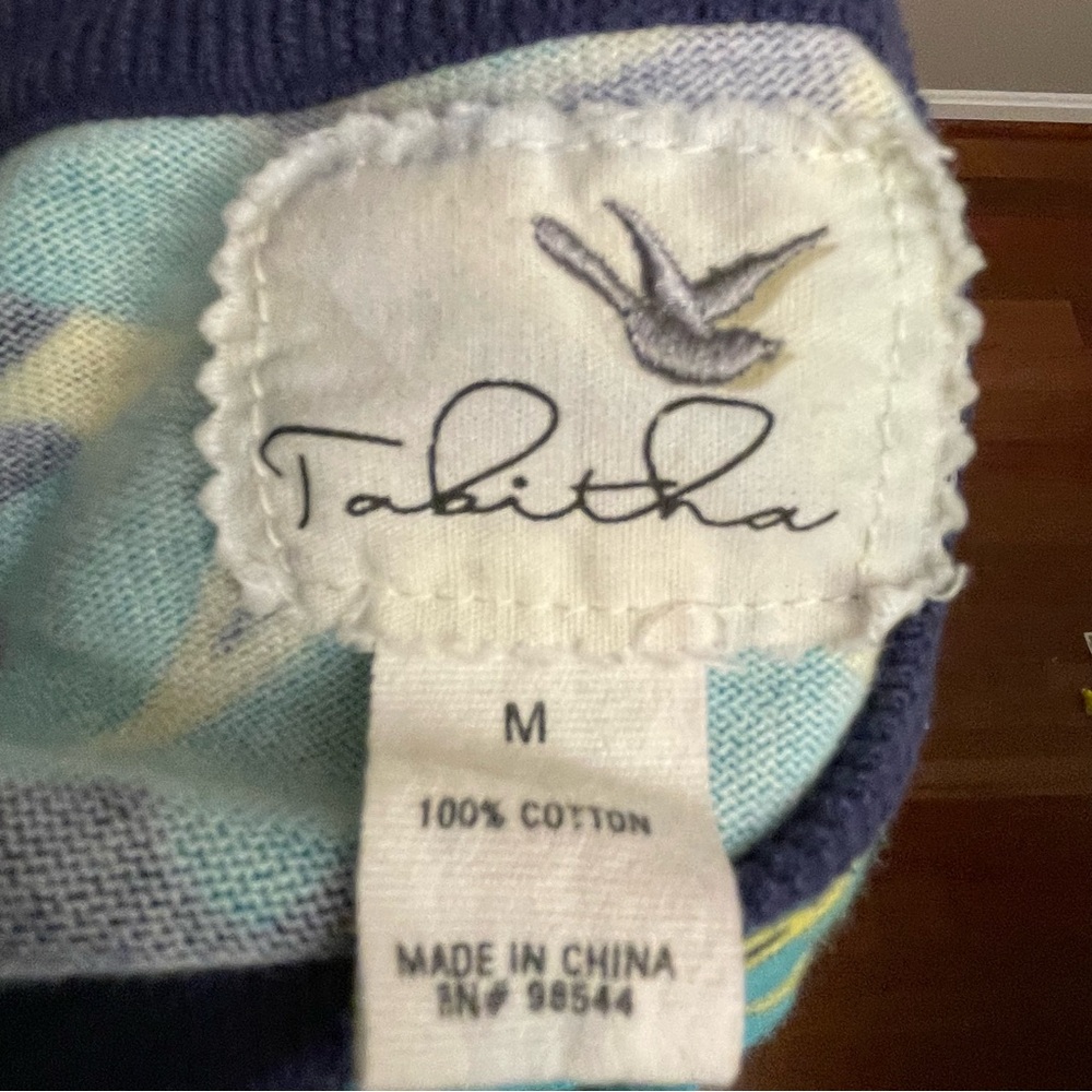 Tabitha Vibrant Teal and Navy Cardigan - Picture 4 of 9